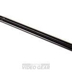 15mm Aluminum Rod (Pair, Black, 16″)